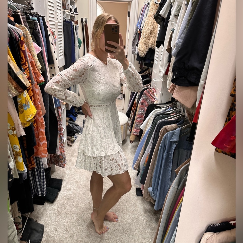 White Lace Dress